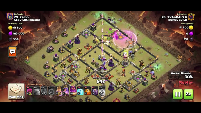 Clash of Clans (Clan Wars) #Th11attack #smashedGolwitches+Bats#clashofclans #gaming #attackstrategy