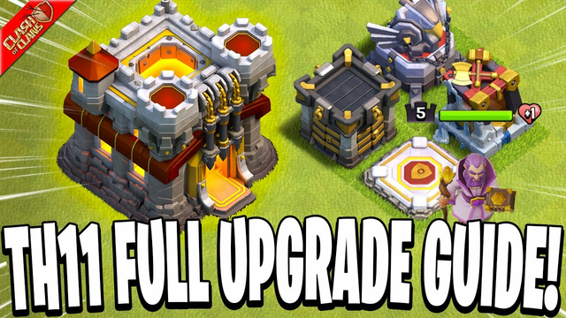 How To Quickly Upgrade Town Hall 11 In Clash Of Clans!
