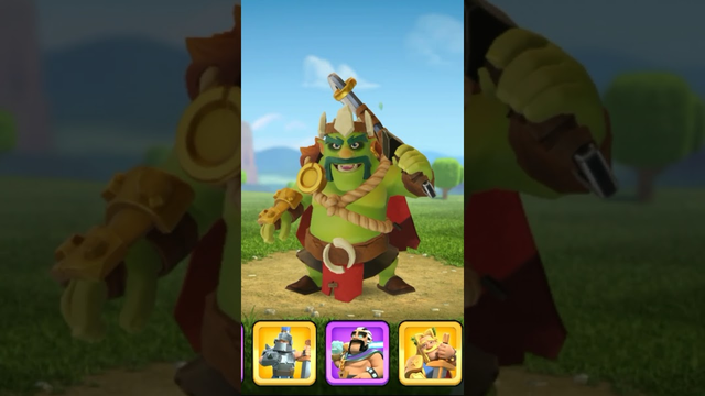 Goblin King Animation (New Update Clash of clans)