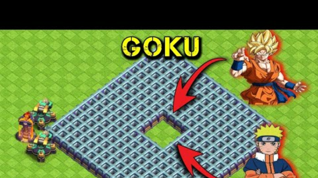 GOKU vs NARUTO | COC ( Clash of Clans )