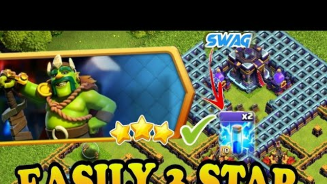 Easy to win 3 star Goblin King Challenge ( clash of clans ) | 3 star the Goblin King Challenge