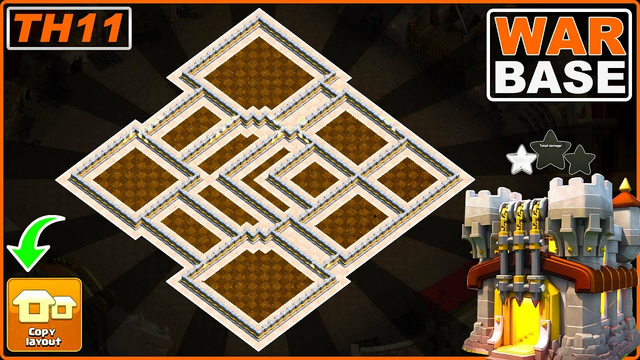 NEW! TH11 War Base Copy Link 2023 | Anti 3 star Town Hall 11 Base Design - Clash of Clans