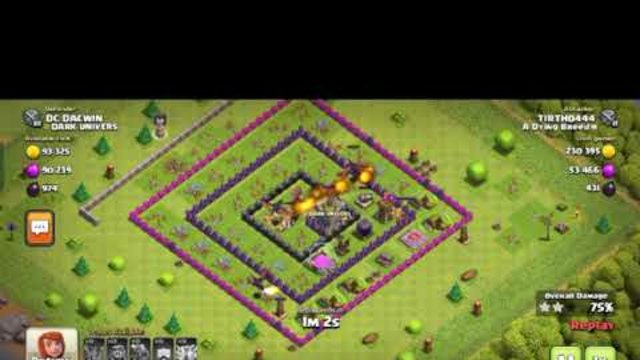 coc th 7 strategy | clash of clans | new strategy th 7 | new strategy 2023 | game | #gameplay #coc |