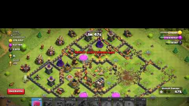HUMILIATING MYSELF ON CLASH OF CLANS WITH 1 STAR!!!