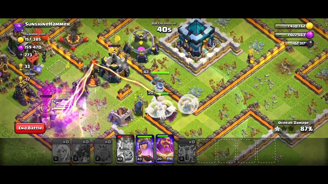 Clash of Clans Gameplay | Attack on Level 13 Town Hall | Level 12 Town Hall Base