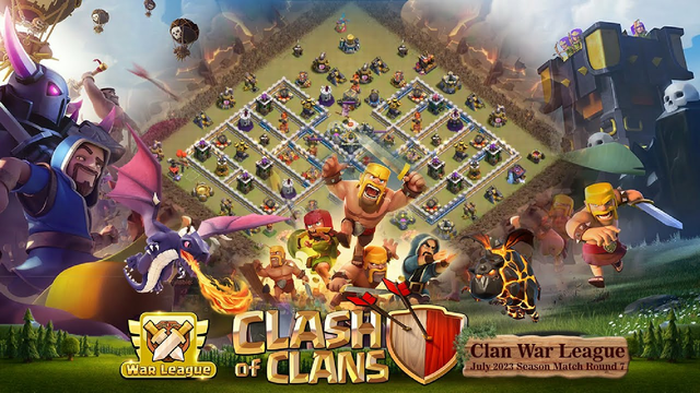 Clan War League July 2023 Season Match Round 7 | Clash of Clan | COC | Game