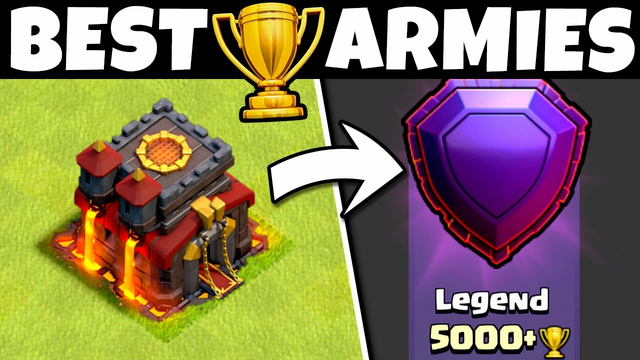 BEST TH10 Trophy Pushing Armies Explained (Clash of Clans)