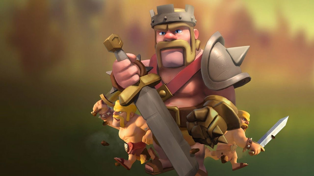 clash of clans barbarian king new update attack
