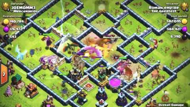 Last Second War Winning Moment of Clash of Clans #COC