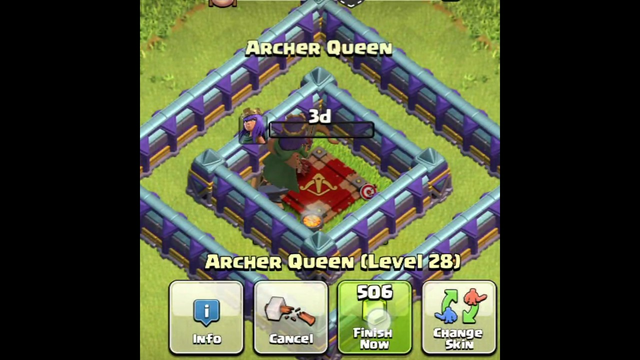 Upgrade Of Archer Queen Level 21 To 30 Level (Clash Of Clans)