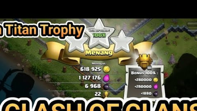 CLASH OF CLANS GAMEPLAY WITH PUSH TROPHY
