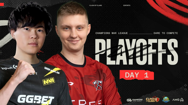 NAVI, TRIBE , MS ESPORTS and more in CWL PLAYOFFS | Clash of Clans