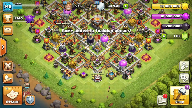 Clash of Clans Town Hall 11