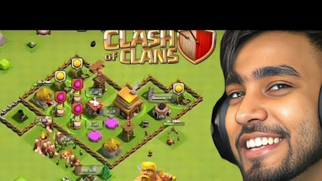 clash of clans||gameplayvideo||part 2|| th 2 upgrade