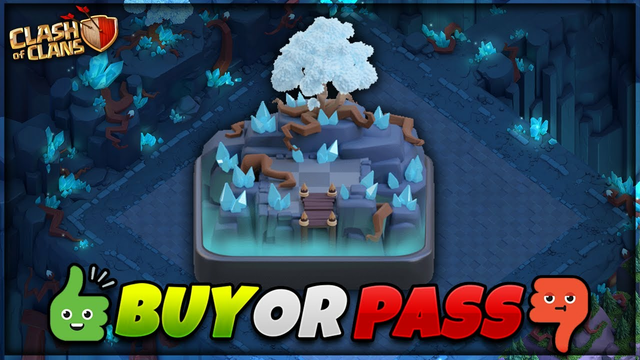 BUY OR PASS CRYSTAL CAVE SCENERY IN CLASH OF CLANS