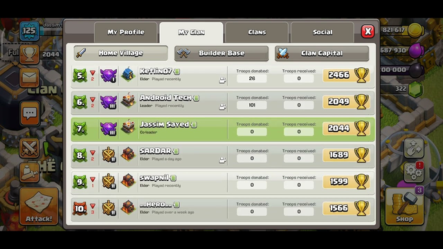Recruiting Members For My Clan || Clash Of Clans