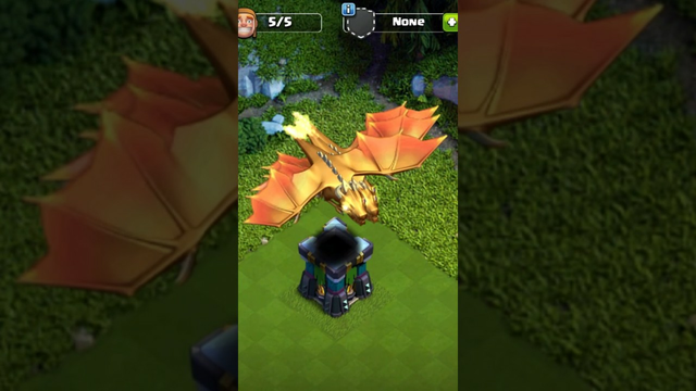 GOBLIN DRAGON TOWER UPGRADE ANIMATION |  CLASH OF CLANS | #mgg #coc