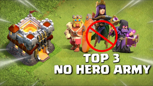 TH 11 No Hero Attack Strategy (Clash of Clans) | Town hall 11 Without hero Army