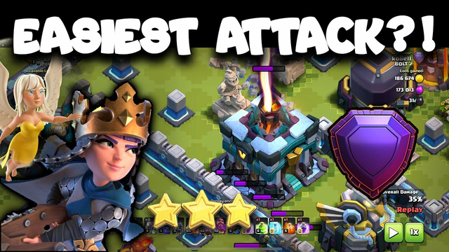 EASIEST TH13 ATTACK STRATEGY! Queen Walk | (Clash of Clans)