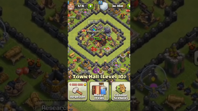 My Clash of Clans Base at TH10