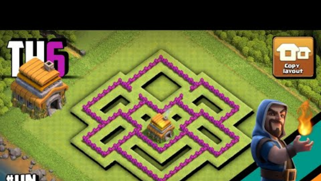NEW BEST! Town Hall 6 (TH6) Hybrid/Trophy Base Layout with Copy Link 2023 | Clash of Clans