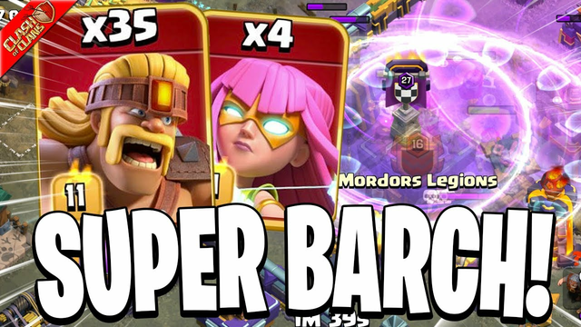 Starting the New Push Season Strong with Super Barch! - Clash of Clans