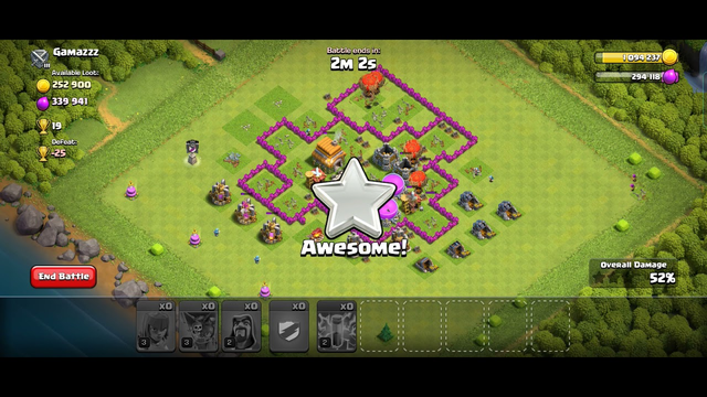Easiest 3star Th6 BALLONS ATTACK in Clash OF Clans