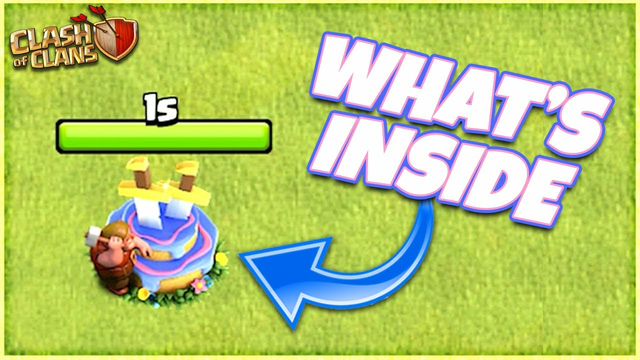 WHAT U GET AFTER REMOVING 11th ANNIVERSARY CAKE IN CLASH OF CLANS