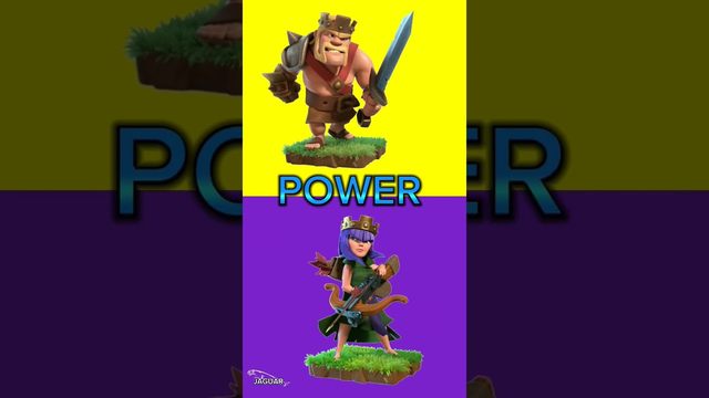 BARBARIAN KING vs ARCHER QUEEN #clashofclans clash of clans