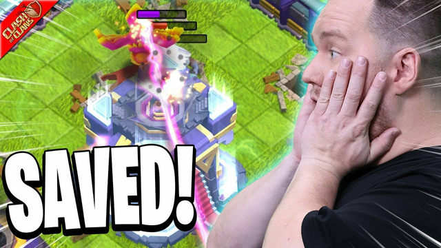 Phoenix and Electro Titan Save the Day with a Town Hall Takedown! - Clash of Clans