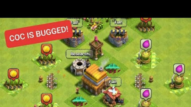 Clash of clans is bugged?
