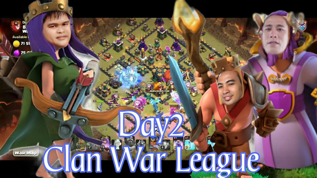 WALANG KALABAN LABAN, DAY2 CLAN WAR LEAGUE CLASH OF CLANS Mike Ranises Channel