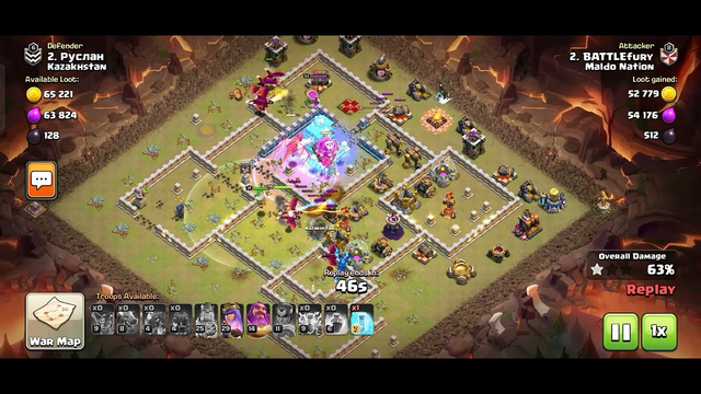 Clash of Clans War League Attack #2 by BATTLEfury