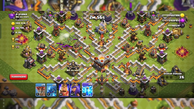 CRYSTAL LEAGUE ATTACK | CLASH OF CLANS