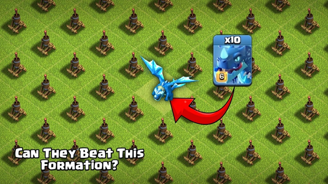 Lv.1 Air Defense vs. MAX Air Troops | How Many Air Defense Can They Take Down? Clash of Clans