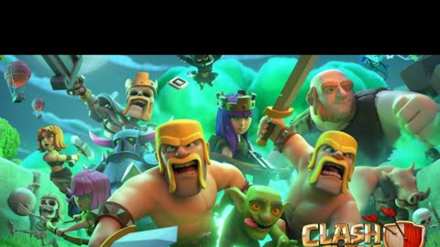 Clash Of Clans Android Game, 1 And 2 Level, Easily 3 Star