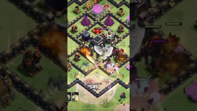 Draglava attack strategy on TH 9 | clash of clans | #clashofclan # shorts