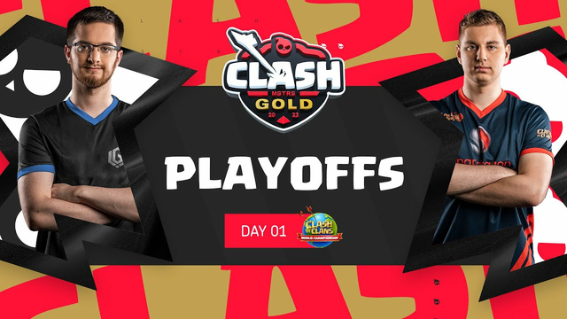 ClashMSTRS Gold: Playoffs - Day 1 | Clash of Clans | #ClashWorlds