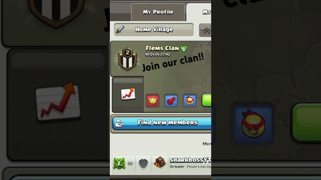 JOIN OUR CLAN ON CLASH OF CLANS
