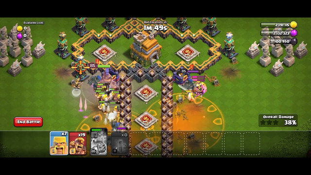 clash of clans event calenge 3 star