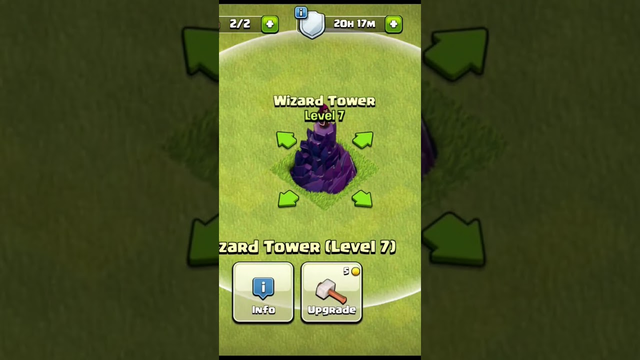 Wizard Tower level 1 to max Upgrade | Clash of Clans