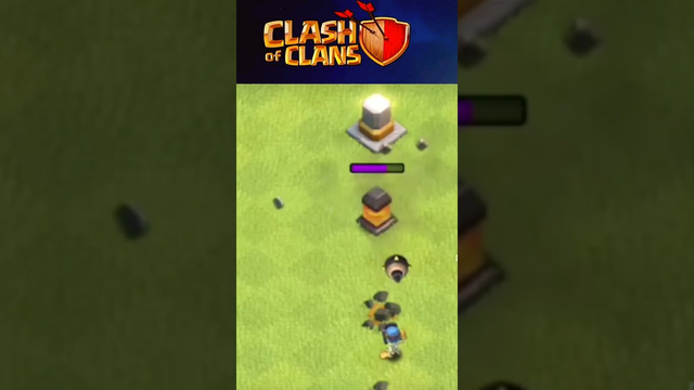 Max level Bomber vs all level walls | clash of clans #coc #gaming #b2c