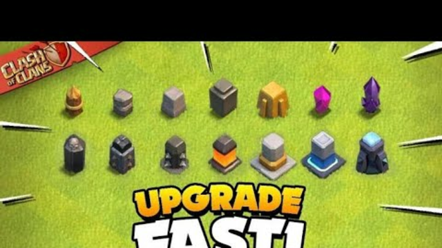 Clash of clans walls level 1 to max level | level 1 to level max clash of clans | clash of clans