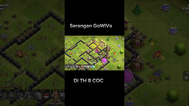 GOWIVA Clash Of Clans TH 8