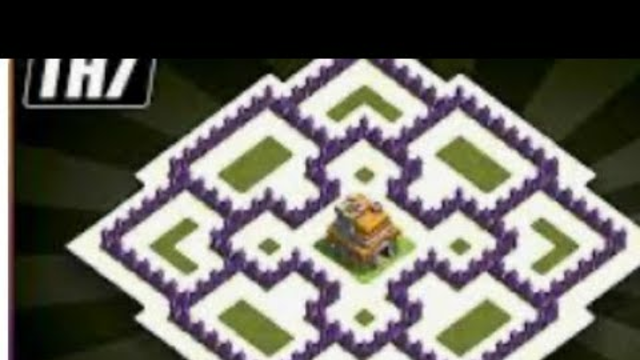Clash of clans best war attack Town Hall 7th vs 7th || clash of clans best strategy|| clash of clans