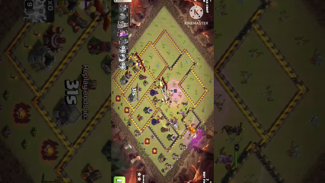 Clash of clans ll coc town hall 10 attack #shorts #gaming #clashofclans