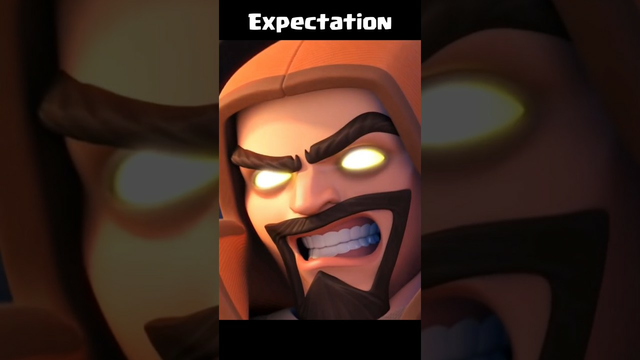 Super Wizard Expectation vs Reality - clash of clans #shots #clashofclans #coc #superwizard #games