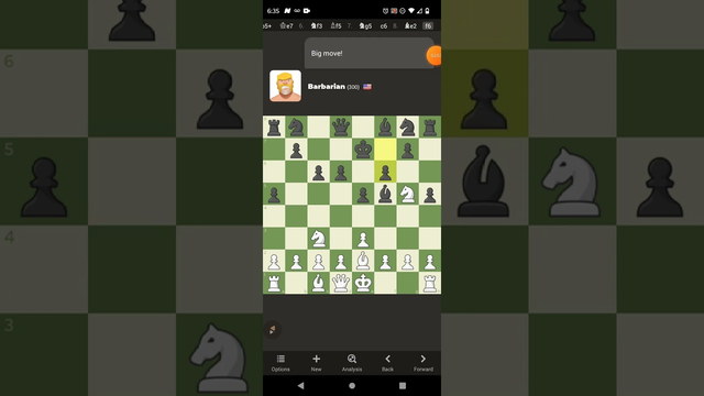 beating the clash of clans x chess.com event [first run, attempt 1]