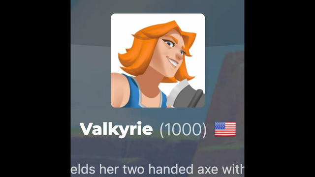 "Flee from the might of Valkyrie!" - Valkyrie from Clash of Clans Fights on chess.com
