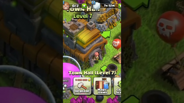 clash of clans #gaming Town Hall 7 #clash